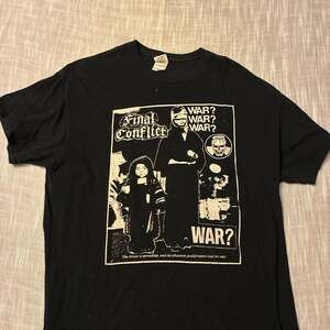 Final Conflict War? Punk Hardcore Band T-Shirt Size XL